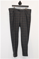 Gray Check Pal Zileri Trousers, size 38