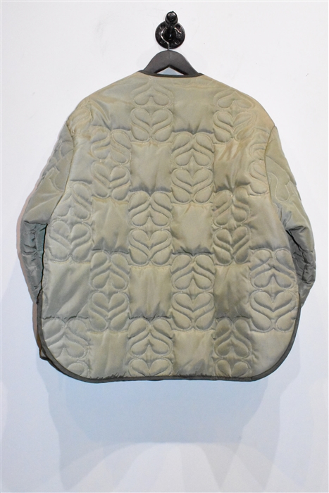Sage Sandro Quilted Jacket, size 4