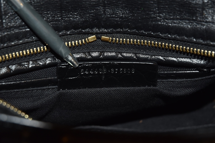 Black Leather Alexander McQueen Cross-Body, size S