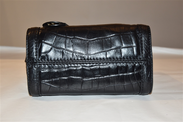 Black Leather Alexander McQueen Cross-Body, size S