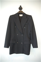 Black Stripe Givenchy - Vintage Pant Suit, size 4