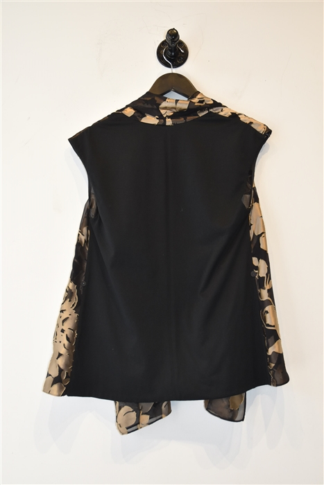 Black & Gold Brunello Cucinelli Vest, size M