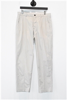Pale Beige Giorgio Armani Chinos, size 34