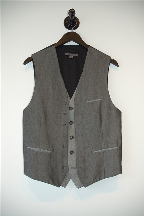 Dark Steel John Varvatos Vest, size M