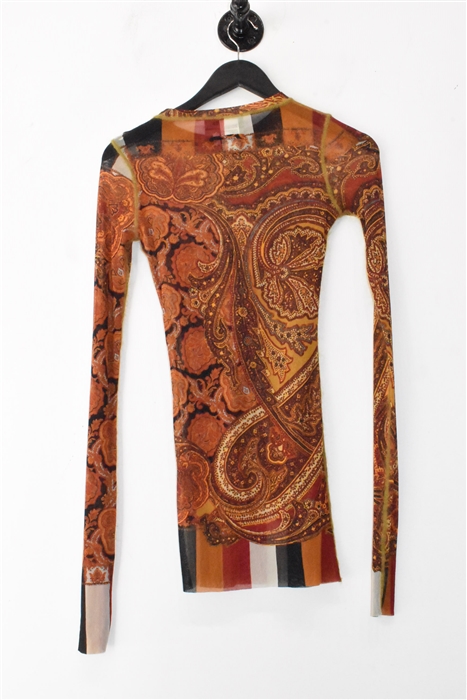 Paisley Jean Paul Gaultier - Maille Pullover, size M