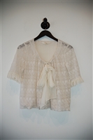 Antique White 3.1 Phillip Lim Short-Sleeved Top, size 6