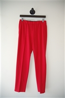 Deep Red Luisa Cerano Trousers, size 8