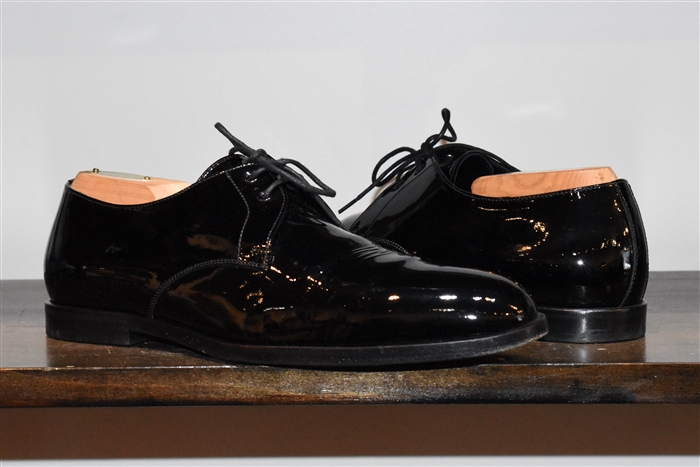 Black Patent Saint Laurent Derby, size 7
