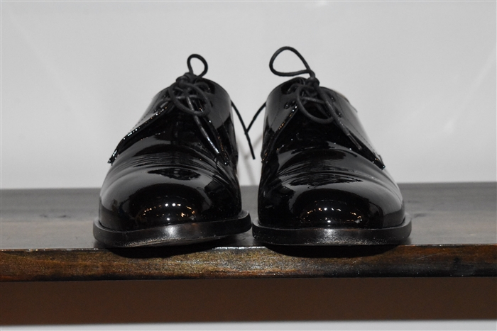 Black Patent Saint Laurent Derby, size 7