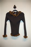 Dark Ash Jean Paul Gaultier - Maille Pullover, size M