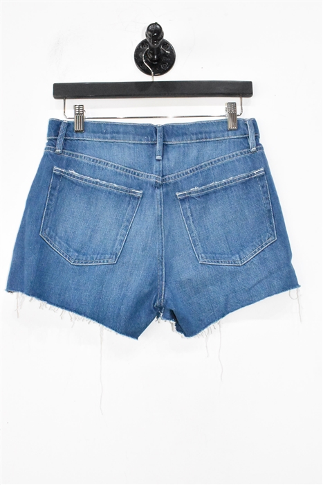 Denim Blue Frame Shorts, size 25