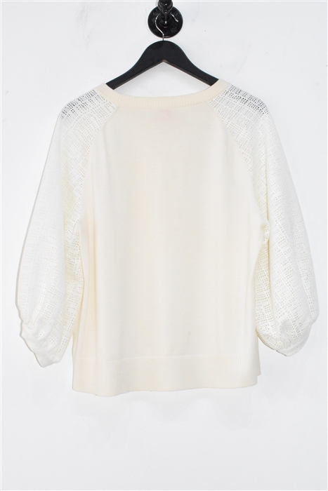 Cream Akris - Punto Pullover, size 12