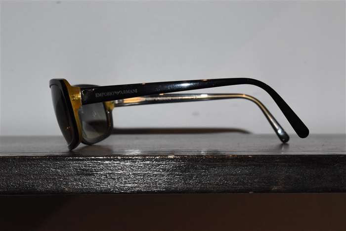 Shiny Black Emporio Armani Sunglasses, size O/S