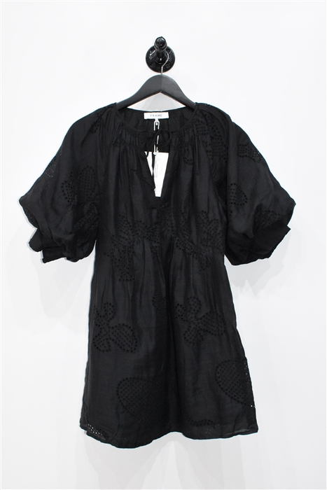 Basic Black Frame Mini Dress, size XS