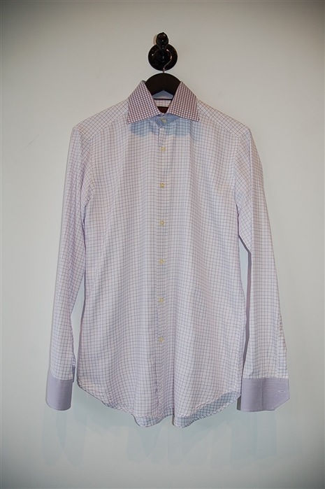 Windowpane Etro Button Shirt, size S
