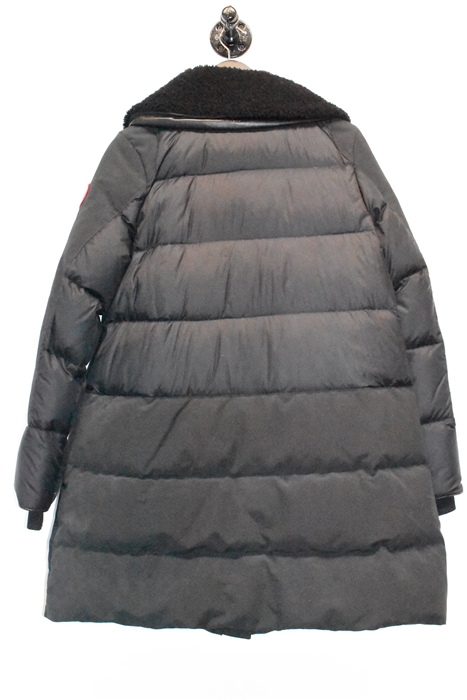 Basic Black Canada Goose Puffer Coat, size S