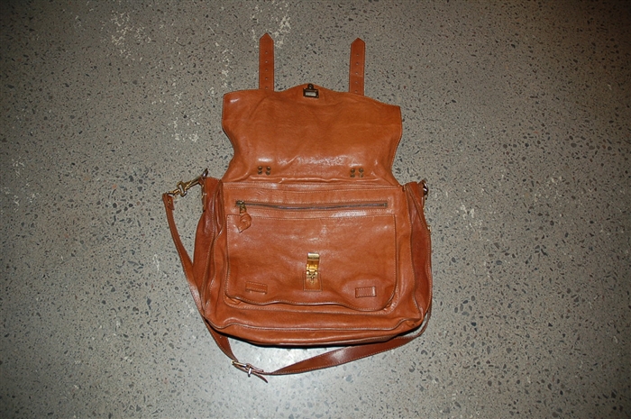 Brown Leather Proenza Schouler Shoulder Bag, size M