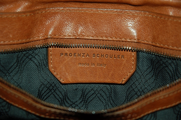 Brown Leather Proenza Schouler Shoulder Bag, size M