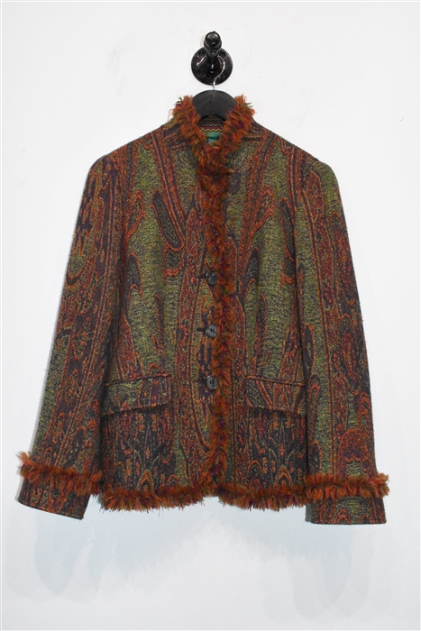 Paisley Etro Jacket, size 8