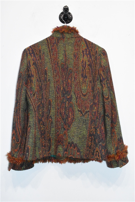 Paisley Etro Jacket, size 8