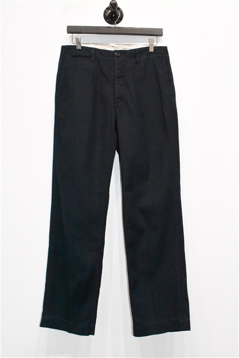 Navy Visvim Trousers, size 32