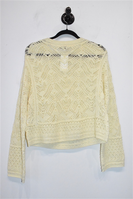 Pastel Yellow Vince Pullover, size M