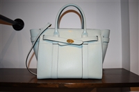 Antique Blue Mulberry Satchel, size S