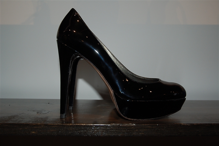 Black Patent Stuart Weitzman Pumps, size 8