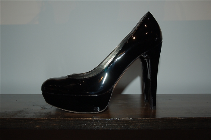 Black Patent Stuart Weitzman Pumps, size 8