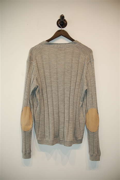 Heather Gray Brunello Cucinelli Cardigan, size L