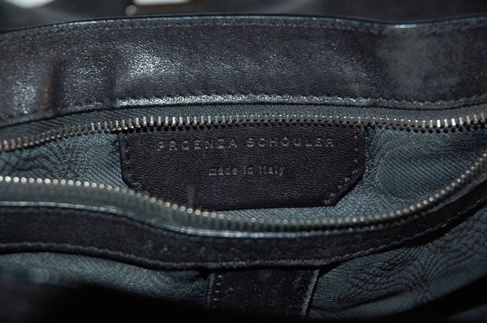 Black Leather Proenza Schouler Satchel, size M