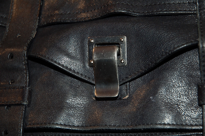 Black Leather Proenza Schouler Satchel, size M