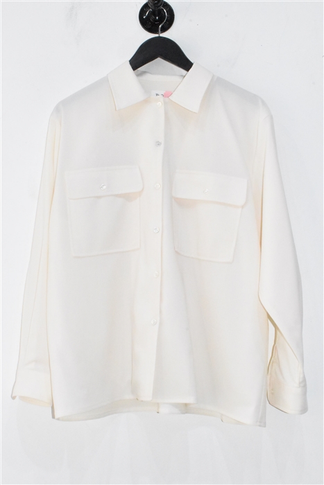 Cream Frankie Shop Shirt, size L