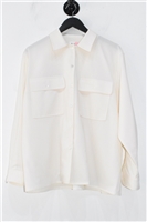 Cream Frankie Shop Shirt, size L