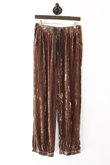 Chocolate Velvet Rag & Bone Joggers, size 4