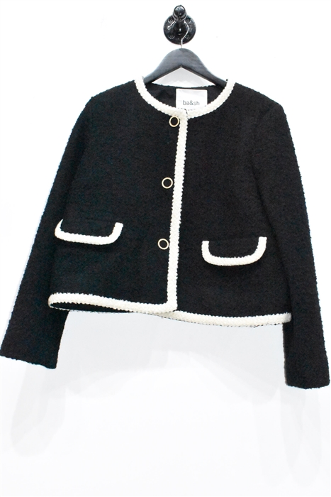 Black Ba&sh Tweed Jacket, size M