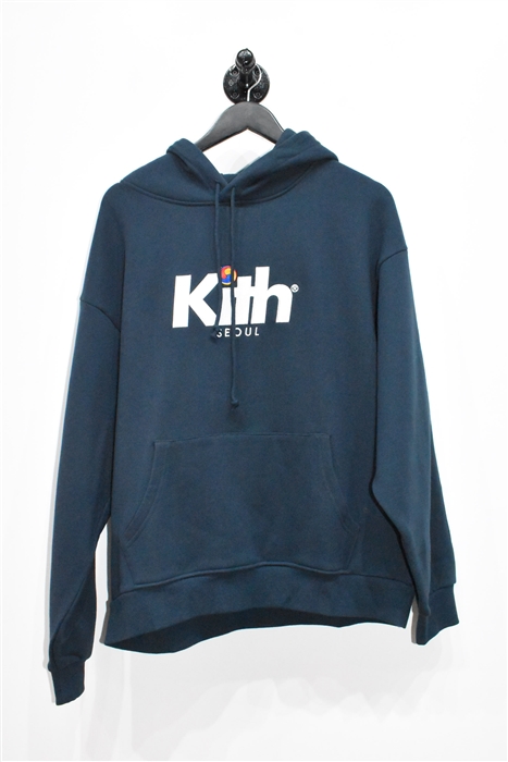 Navy Kith Hoodie, size M