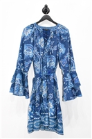 Floral Kobi Halperin A-Line Dress, size M