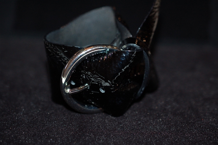Black Patent Isabel Marant Bracelet, size O/S