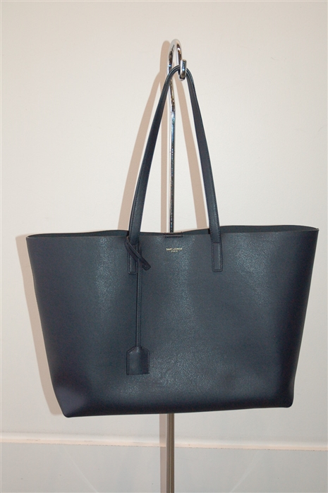 Navy Saint Laurent Tote, size L