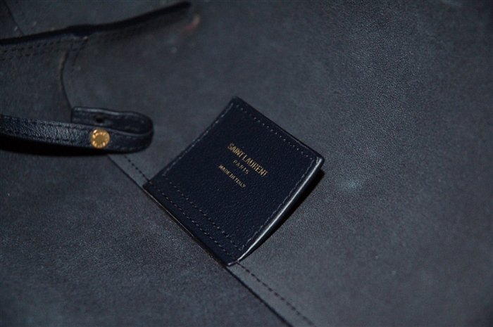 Navy Saint Laurent Tote, size L