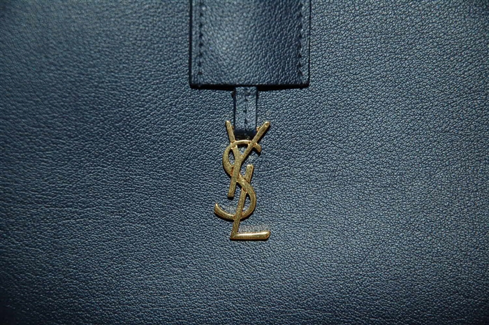 Navy Saint Laurent Tote, size L