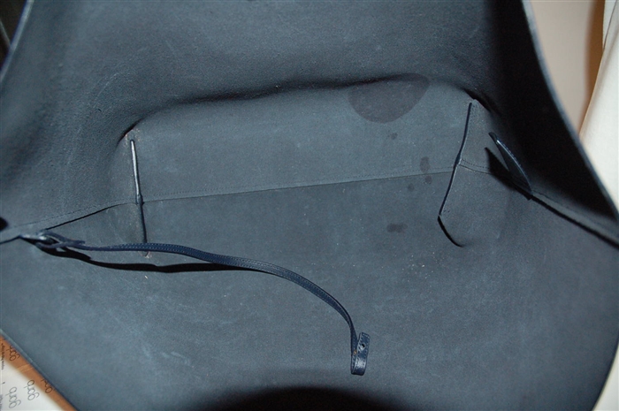 Navy Saint Laurent Tote, size L