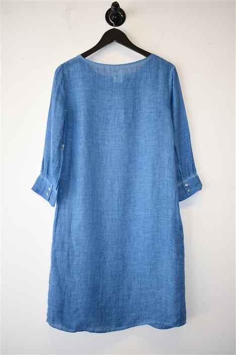 Ocean Blue 120% Lino Tunic, size XS