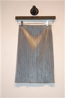 Metallic Silver Issey Miyake - Pleats Please Pencil Skirt, size S