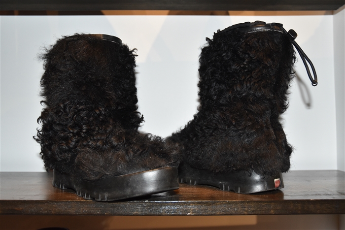 Basic Black Prada Boots, size 5
