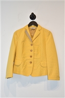 Soft Yellow Akris - Punto Blazer, size 8
