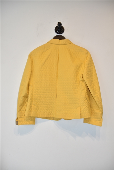 Soft Yellow Akris - Punto Blazer, size 8