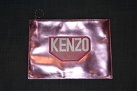 Metallic Pink Kenzo Clutch, size M