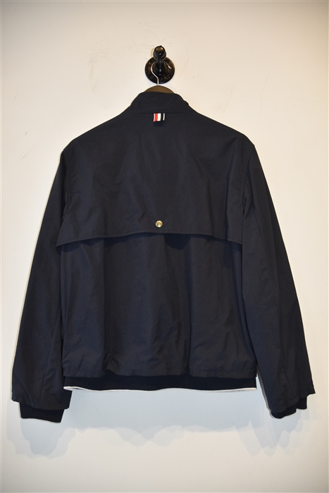 Navy Thom Browne Bomber Jacket, size M